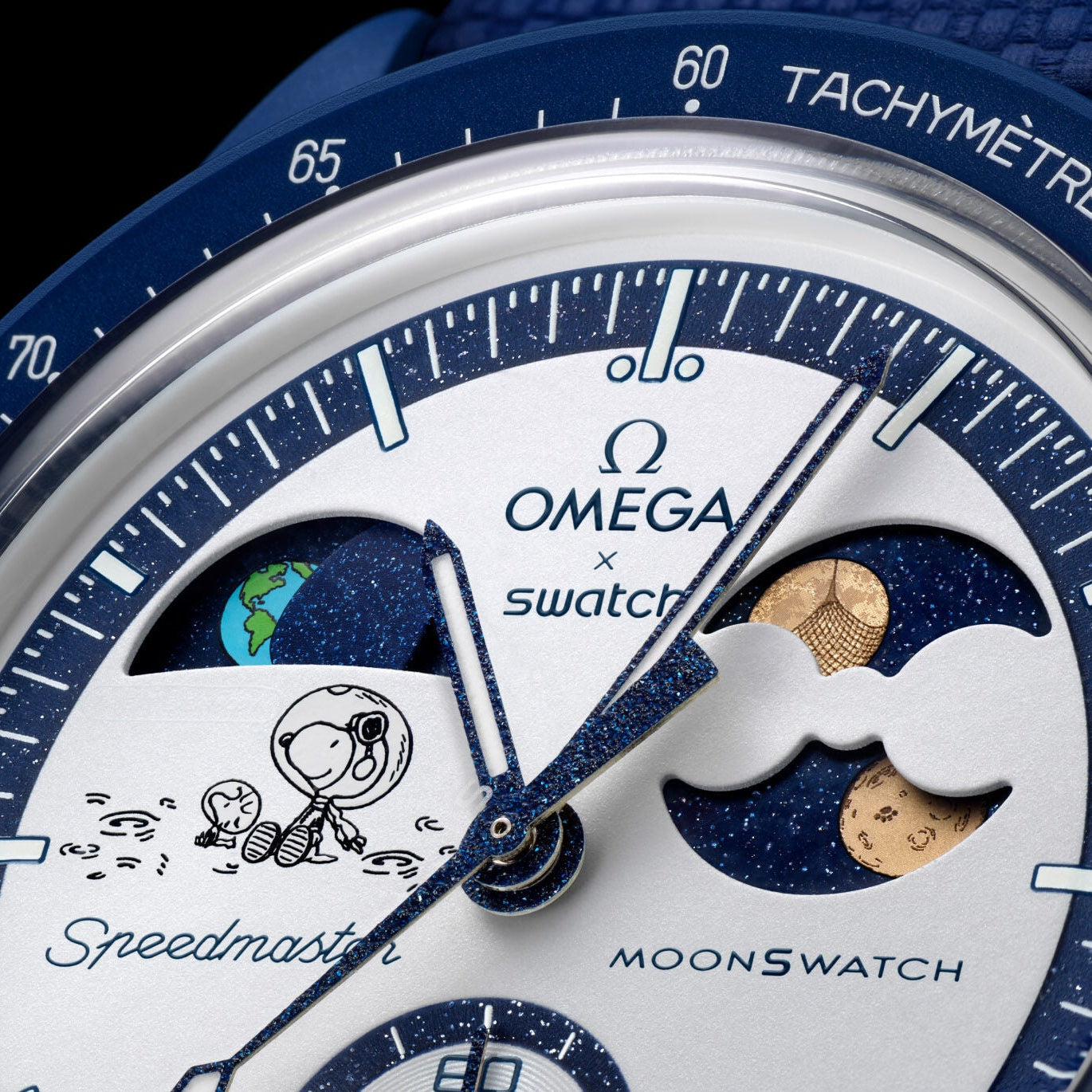 L'incontro tra Snoopy e l'oro lunare, Omega Swatch Mission to Earthphase – Moonshine Gold