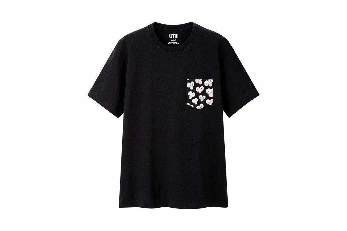 Kaws X Uniqlo Bff Pocket Tee Black, streetwear,kawsblack, Kaws X Uniqlo, 1, ,