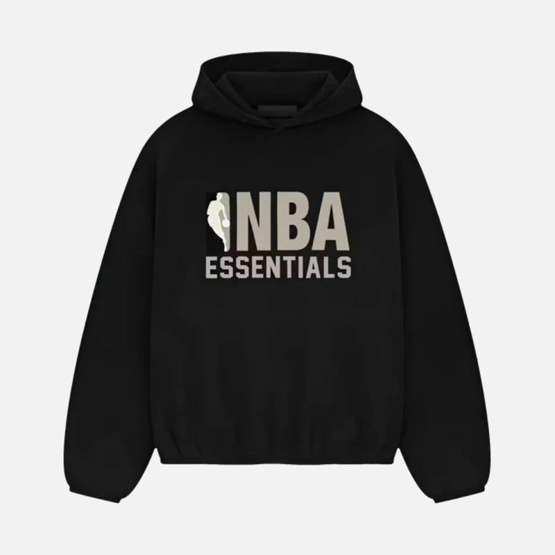 Fear of God Essentials Fleece Hoodie 'NBA Black'