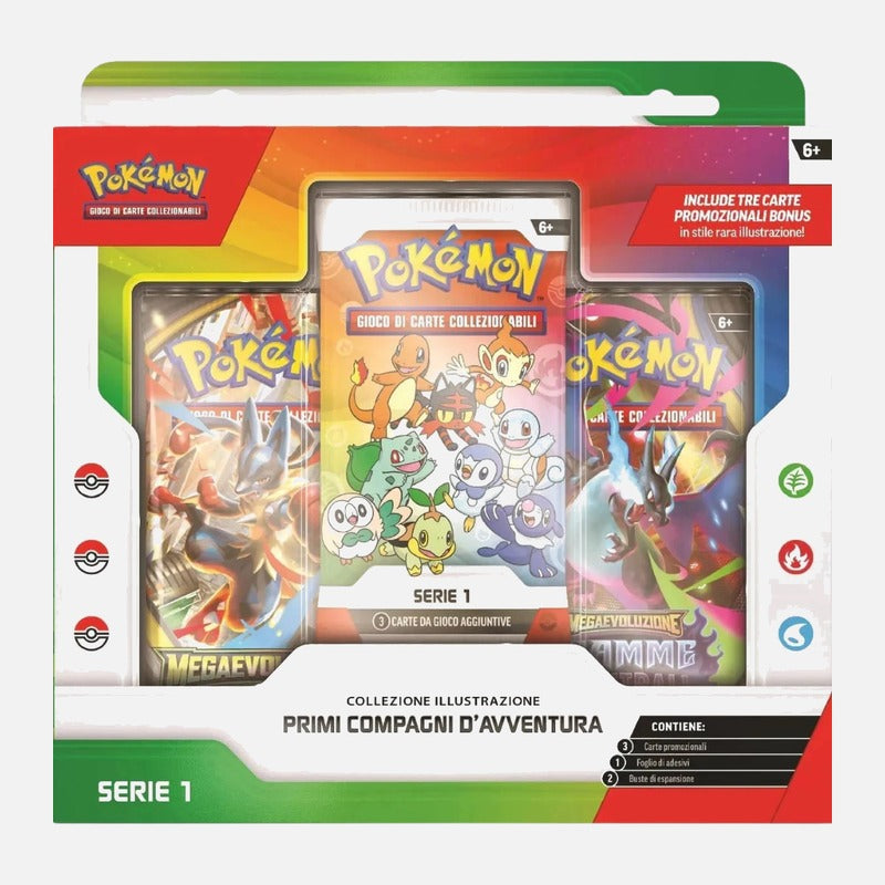 Pokémon First Partner Illustration Collection Series 1 - ITA / ENG