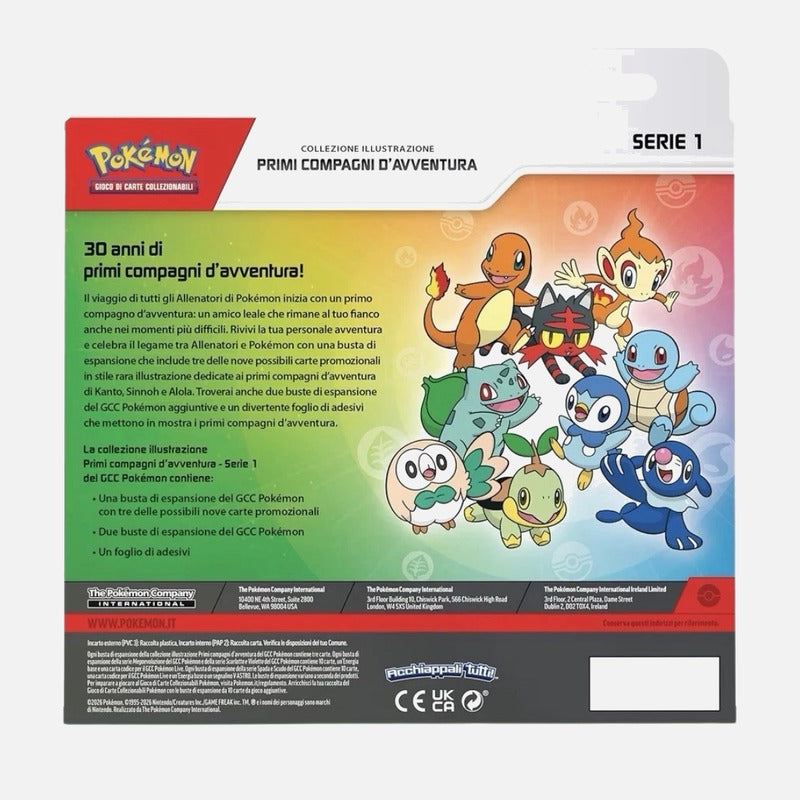 Pokémon First Partner Illustration Collection Series 1 - ITA / ENG