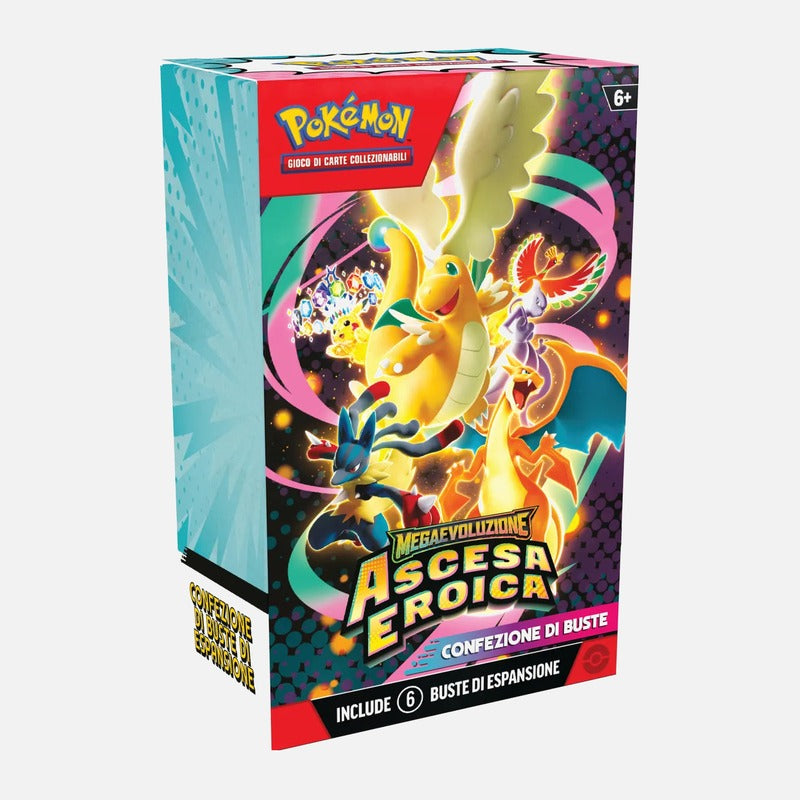 Pokémon Booster Bundle Ascesa Eroica 6 Buste - ITA / ENG