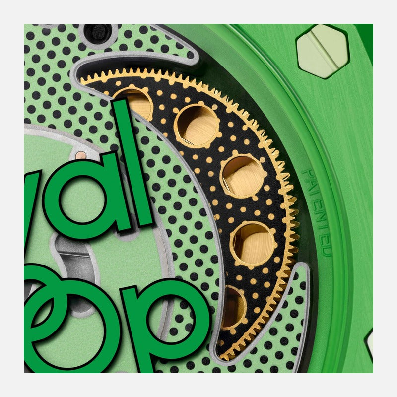 Swatch Royal Pop GREEN EIGHT Audemars Piguet