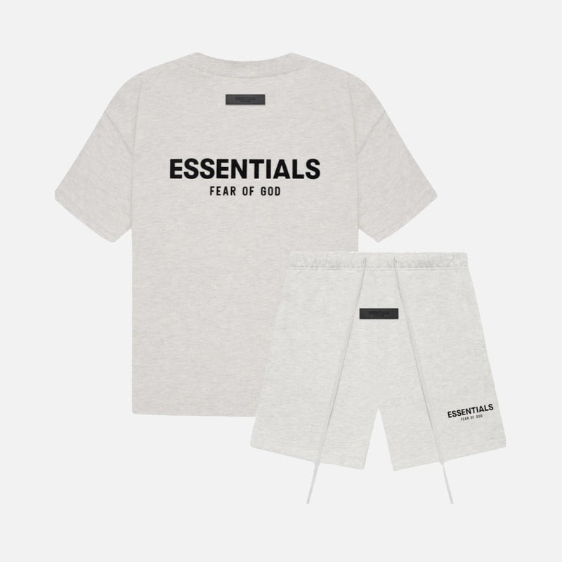 Fear of God Essentials Light Oatmeal Summer set