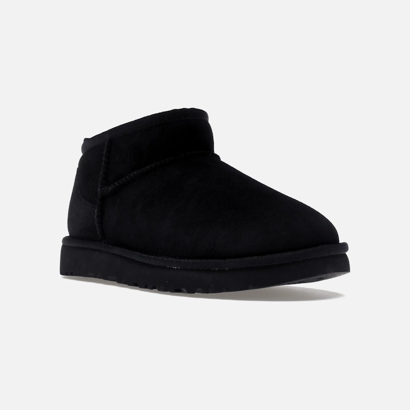 ugg classic ultra mini boot black (women's)