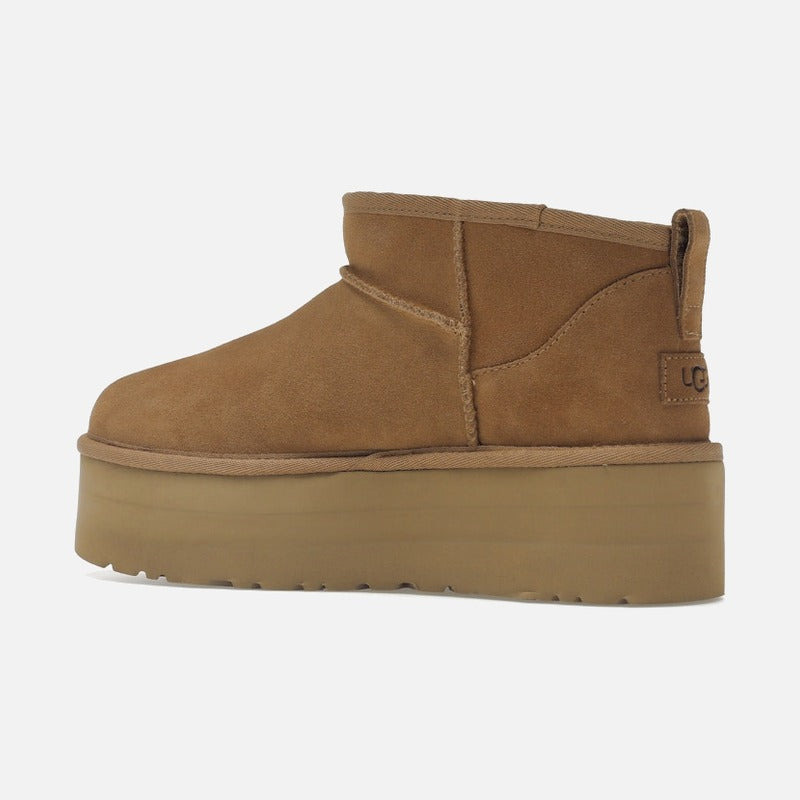 ugg classic ultra mini platform boot chestnut (women's)