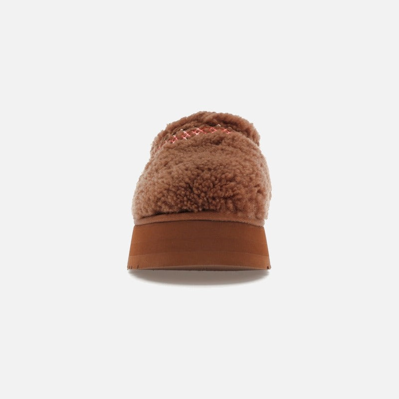 ugg tazz slipper heritage braid hardwood (women's)