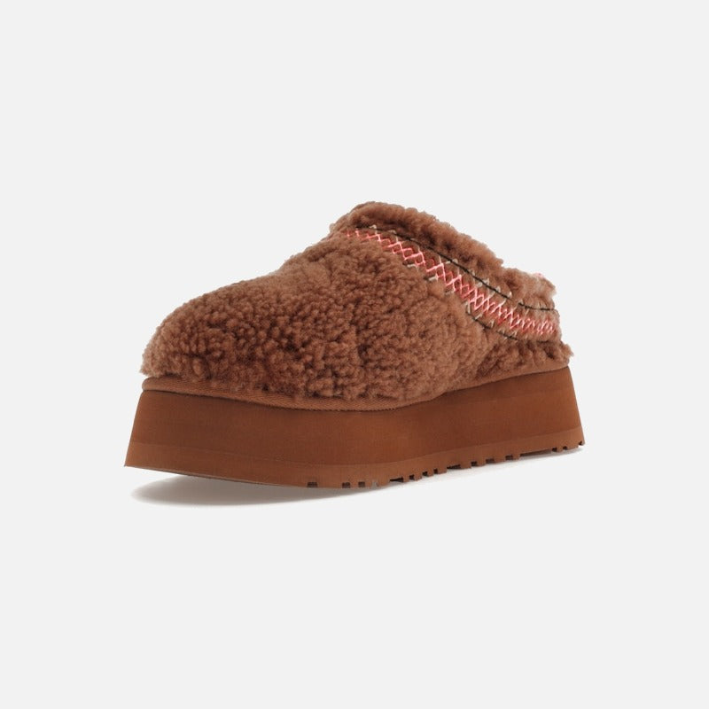 ugg tazz slipper heritage braid hardwood (women's)