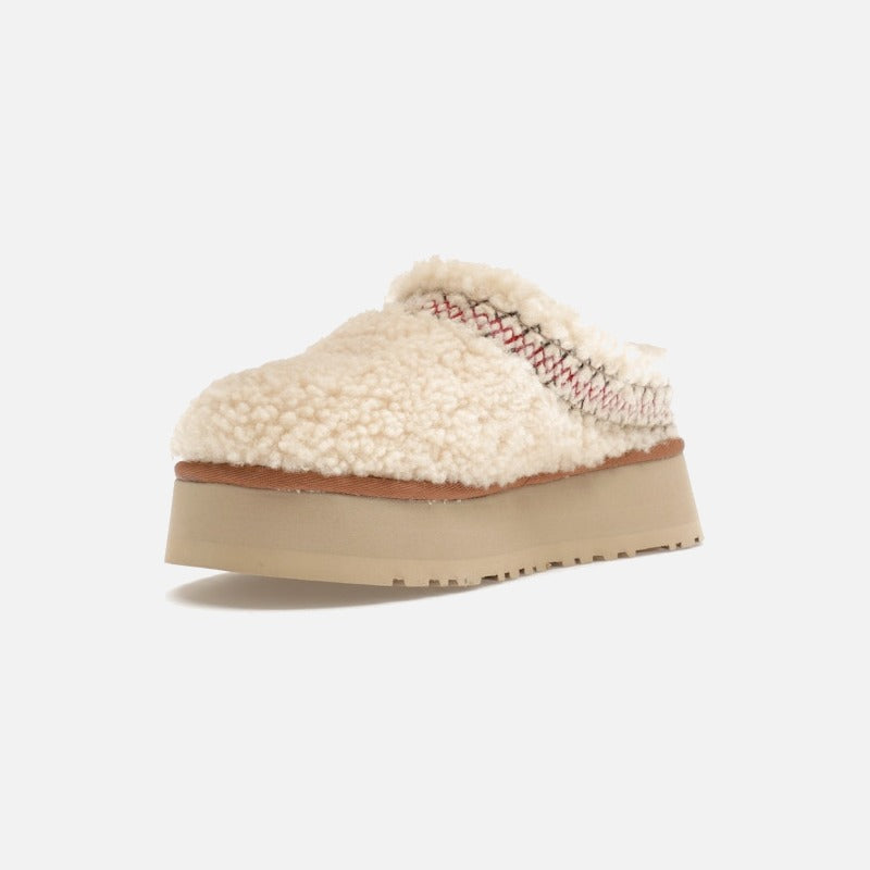 ugg tazz slipper heritage braid natural (women's)