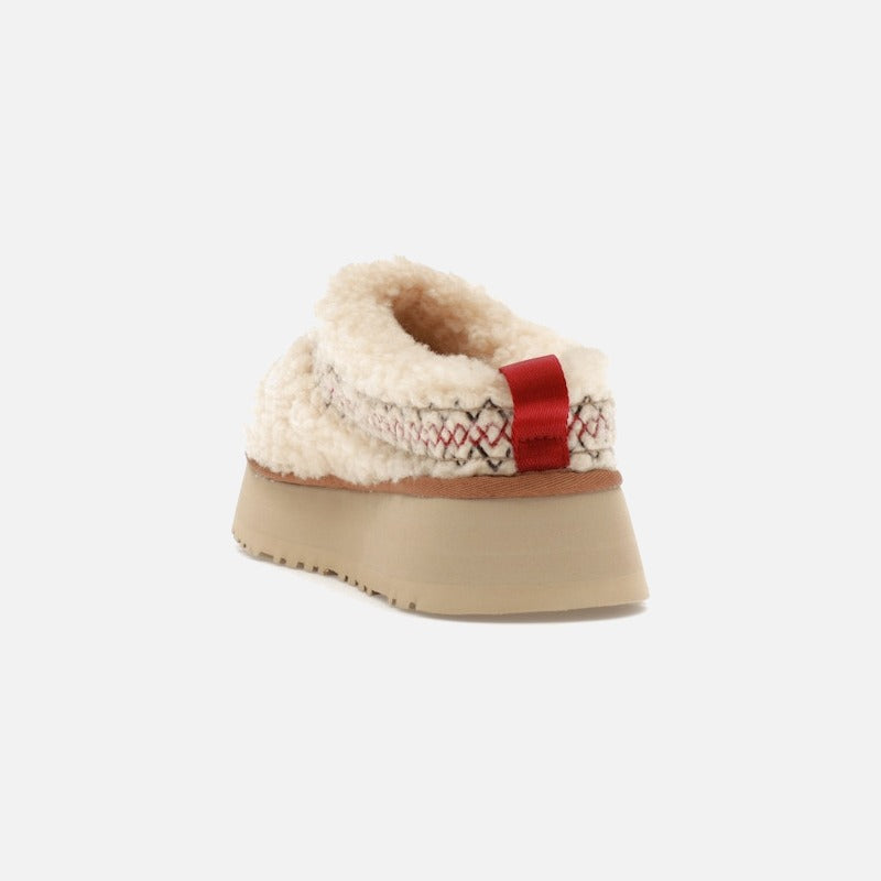ugg tazz slipper heritage braid natural (women's)