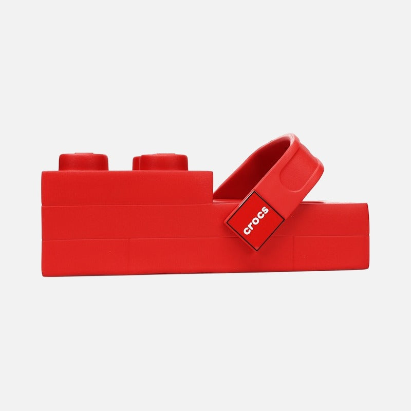 Crocs Brick Clog LEGO Red