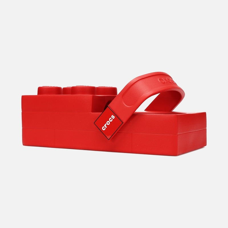 Crocs Brick Clog LEGO Red