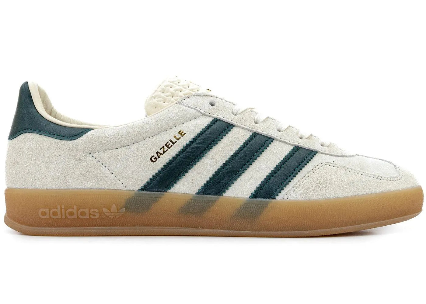 Adidas Gazelle Indoor Cream White Collegiate Green Gum, sneakers,IH7502, Adidas Gazelle, 1, ,