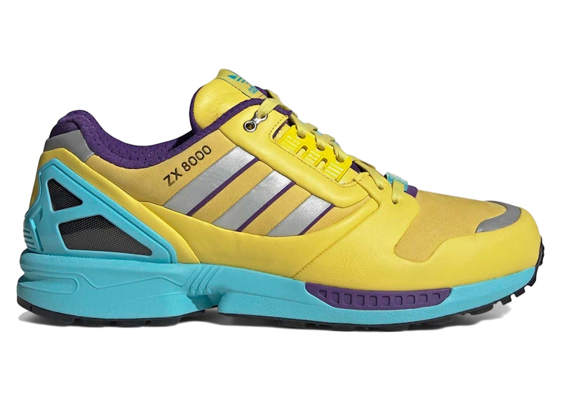 adidas ZX 8000 Consortium Yellow / Blue Glow