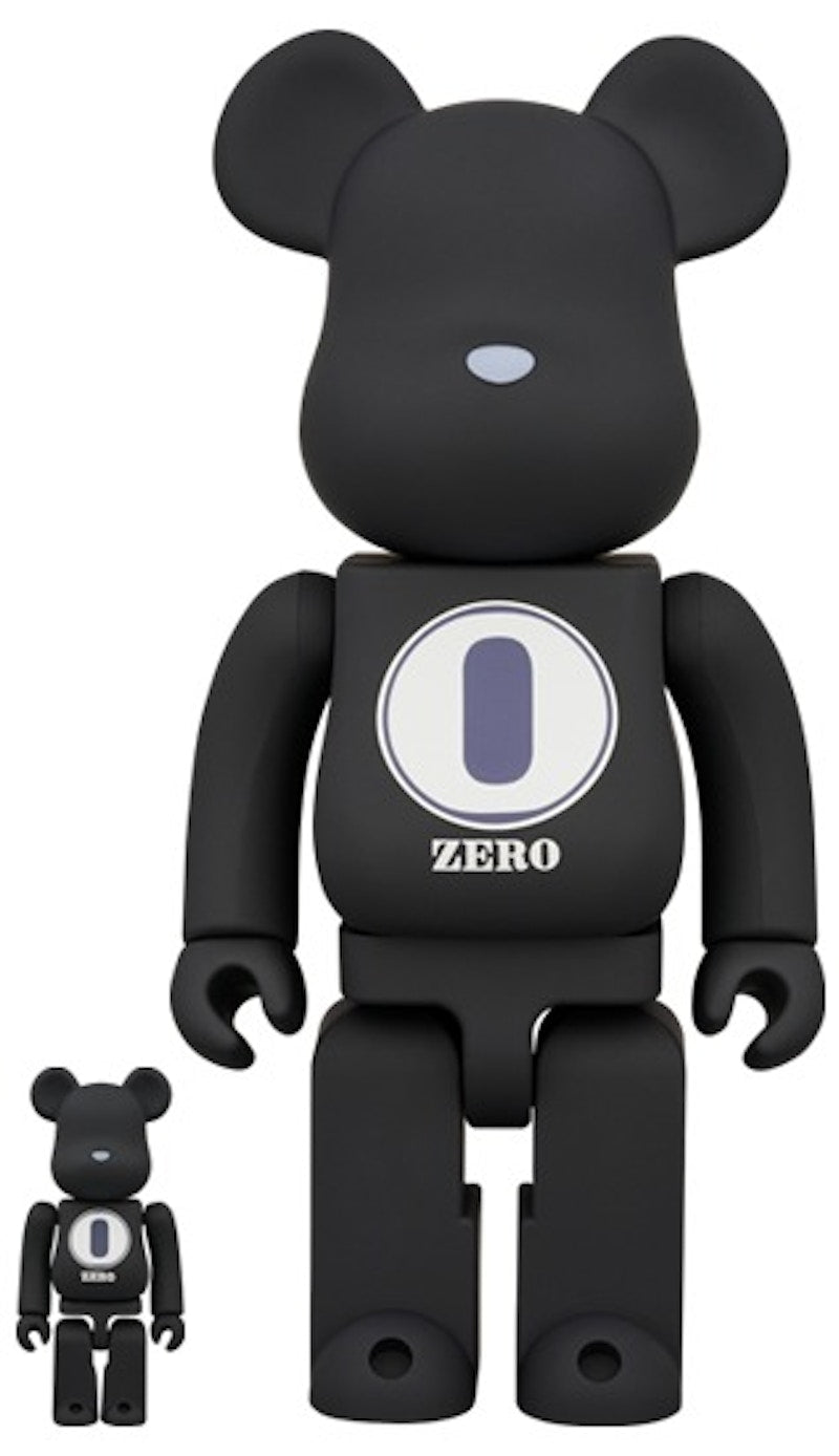 Bearbrick Robert Indiana X Fragmentdesign 100% & 400% Set Black/White, collectibles,BBROBERTINDIANA, Bearbrick, 1, ,