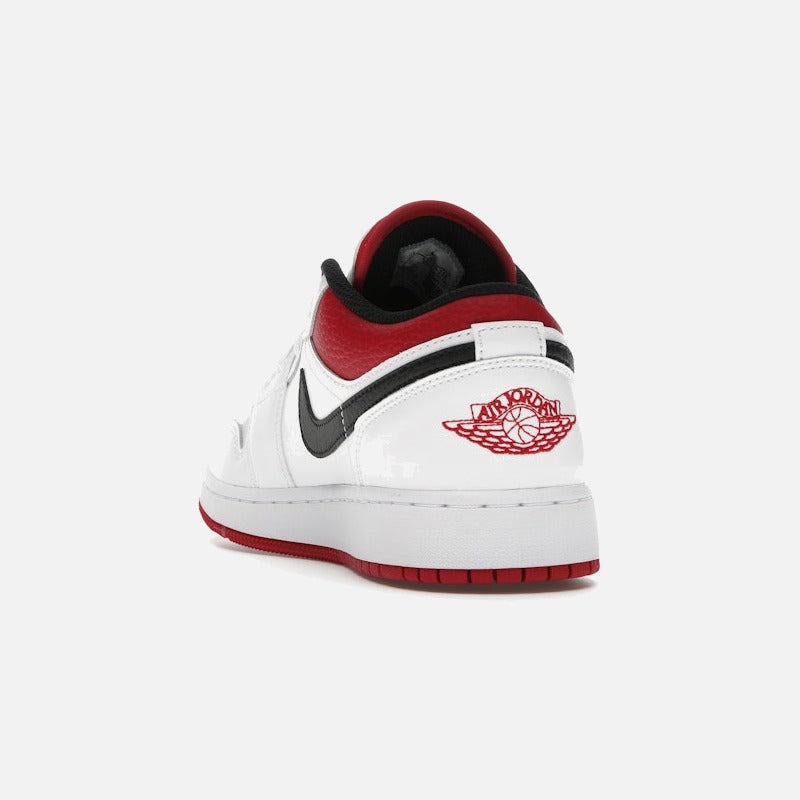 jordan 1 low white gym red (gs)