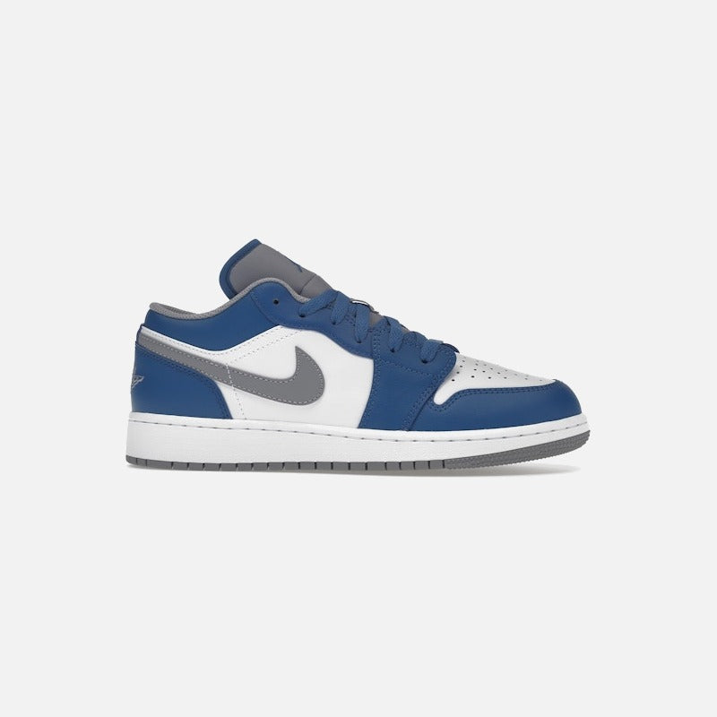 jordan 1 low true blue (gs)