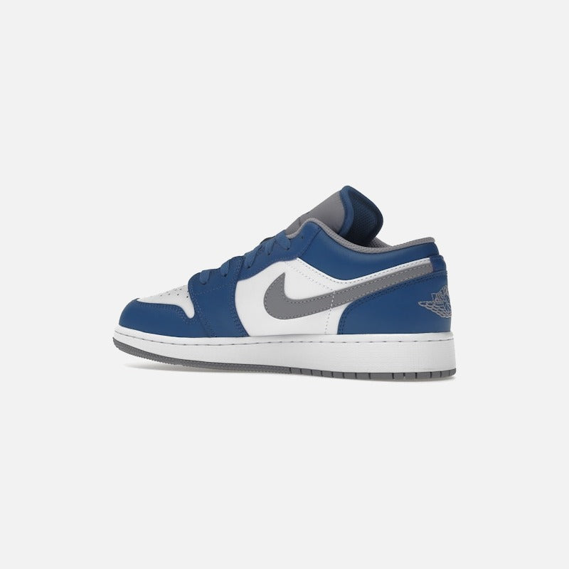 jordan 1 low true blue (gs)
