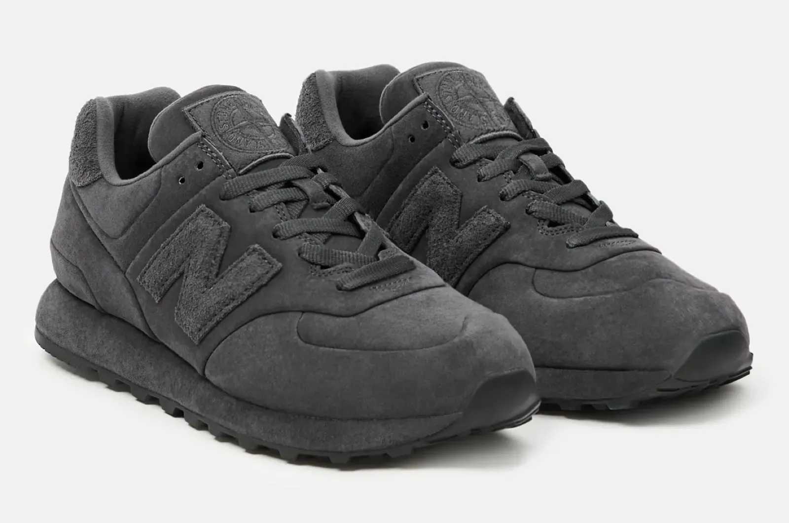 New Balance 574 Ghost Stone Island Dust Grey