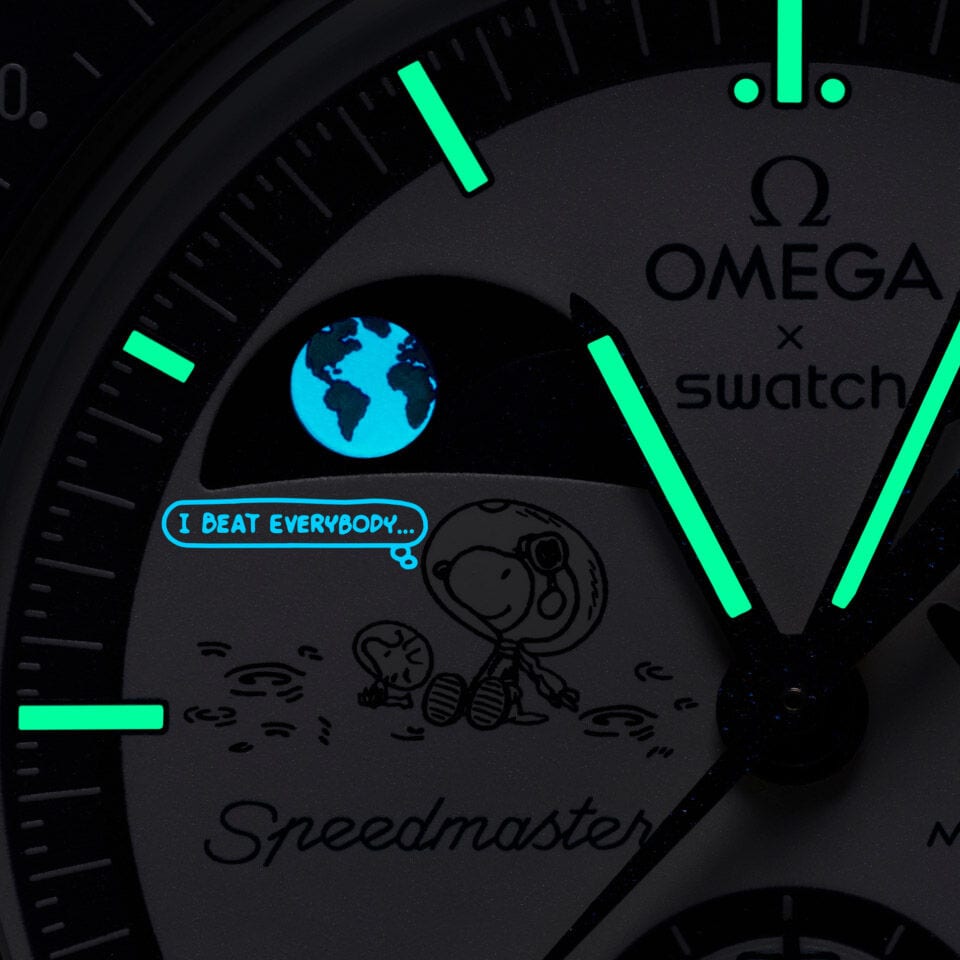 Swatch X Omega MISSION TO EARTHPHASE - MOONSHINE GOLD, watches,, Swatch X Omega, 3, ,