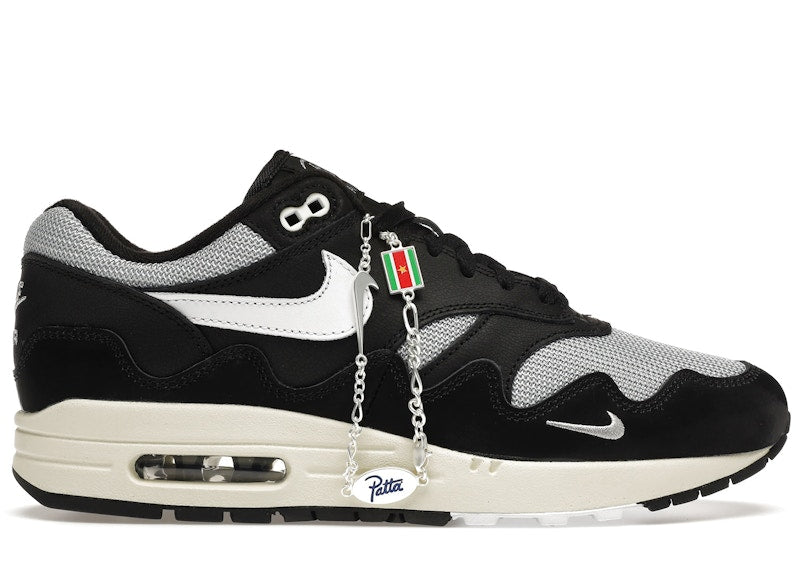 Nike Air Max 1 Patta Waves Black, sneakers,DQ0299-001, Belfagorsneakers, 1, 195244735839,