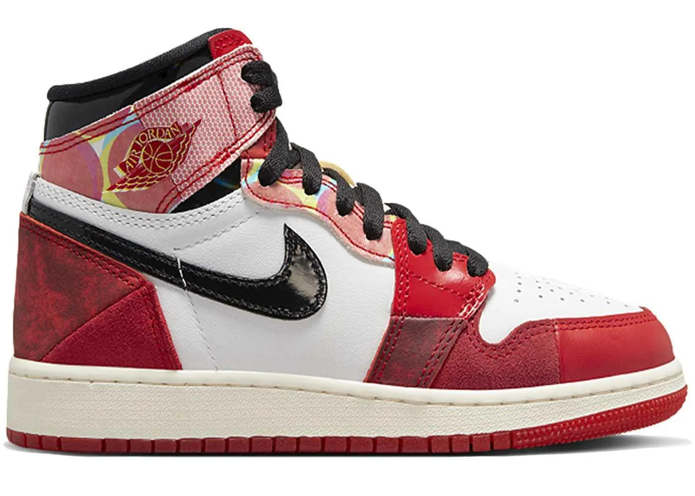 jordan 1 high og spider-man across the spider-verse (gs), sneakers,DV1753-601, Air Jordan 1 High, 1, 196151822964,