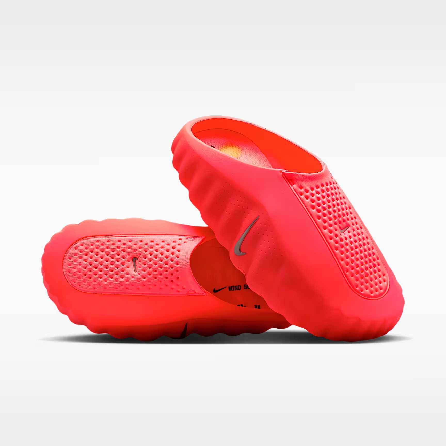 Nike Mind 001 Slide Solar Red