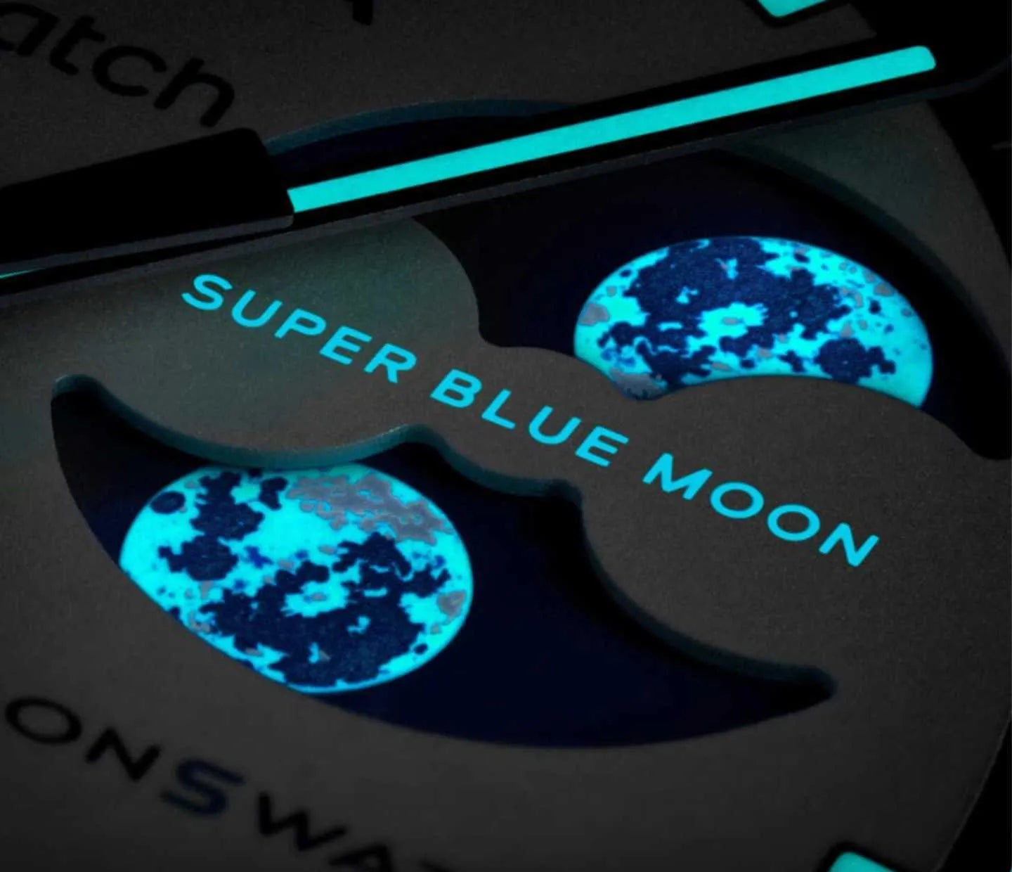Swatch X Omega Bioceramic Moonswatch Mission To The Super Blue Moonphase - Belfagorsneakers