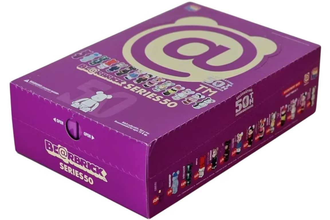 Bearbrick Series 50 Sealed Case 100% (24 Blind Boxes), collectibles,, Belfagorsneakers, 1, ,