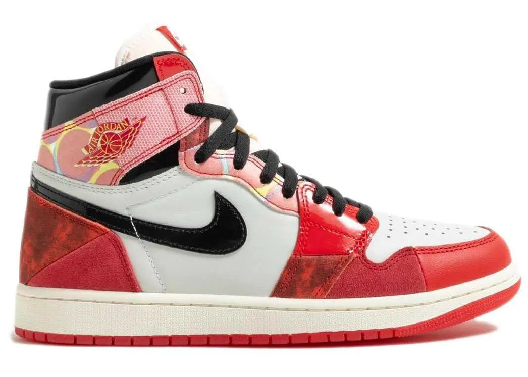 jordan 1 high og spider-man across the spider-verse, sneakers,DV1748-601, Air Jordan 1 High, 1, 196150079642,