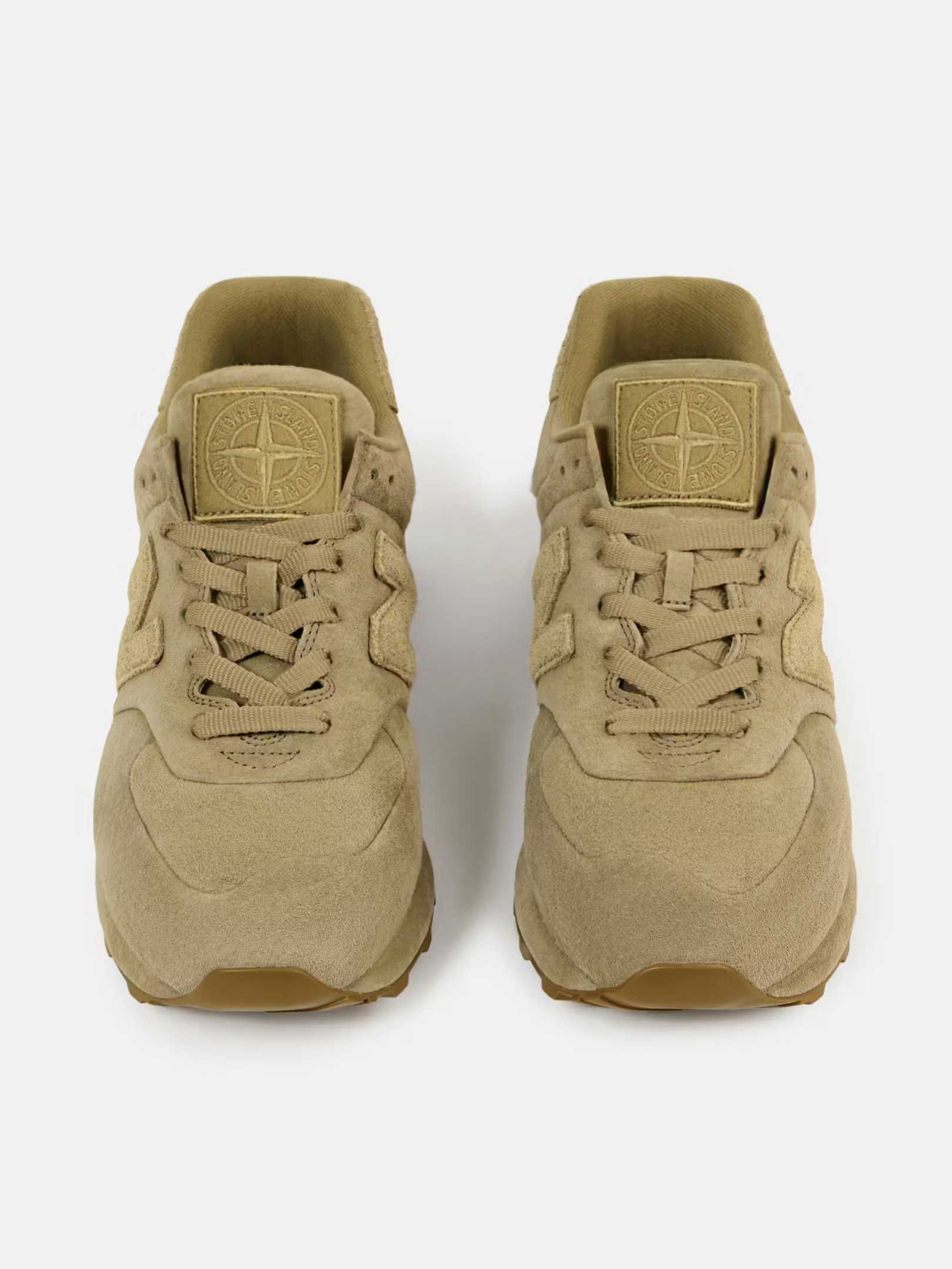New Balance 574 Ghost Stone Island Dark Beige