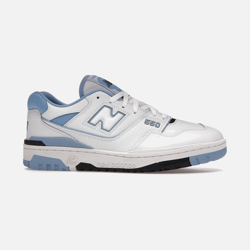 New Balance 550 Unc White University Blue