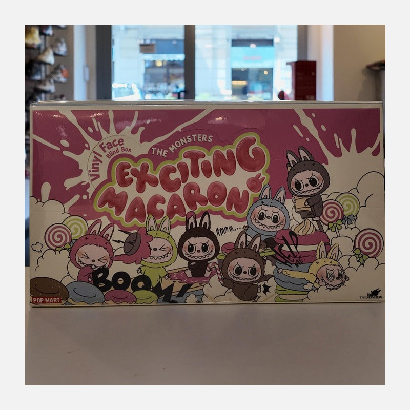 Labubu The Monsters Tasty Macarons Vinyl Face Blind Box Whole Set (6 Blind Boxes)