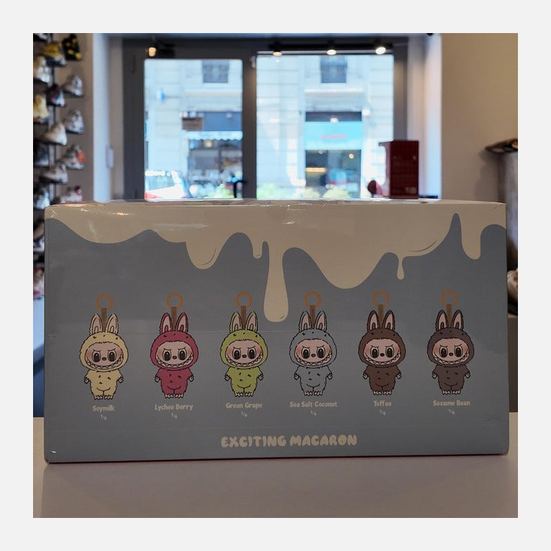 Labubu The Monsters Tasty Macarons Vinyl Face Blind Box Whole Set (6 Blind Boxes)