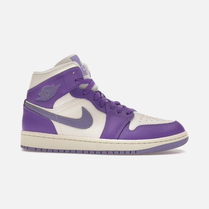 Jordan 1 Mid Action Grape (Women's)