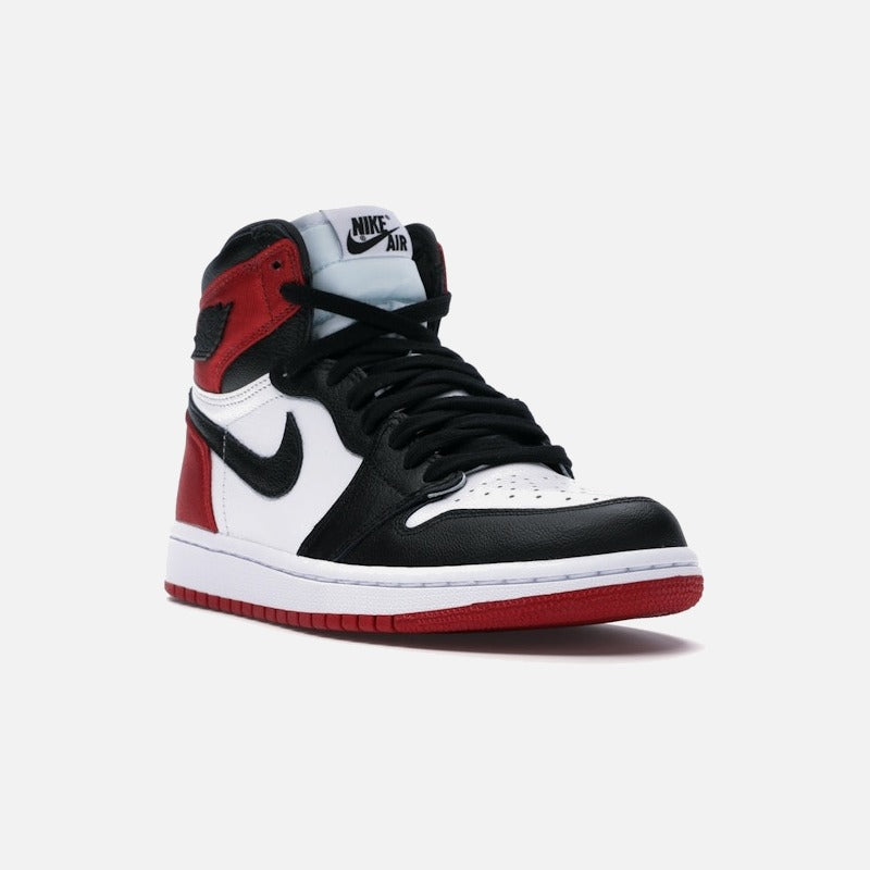 Jordan 1 Retro High Satin Black Toe (women's)