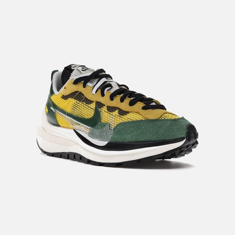 nike vaporwaffle sacai tour yellow stadium green
