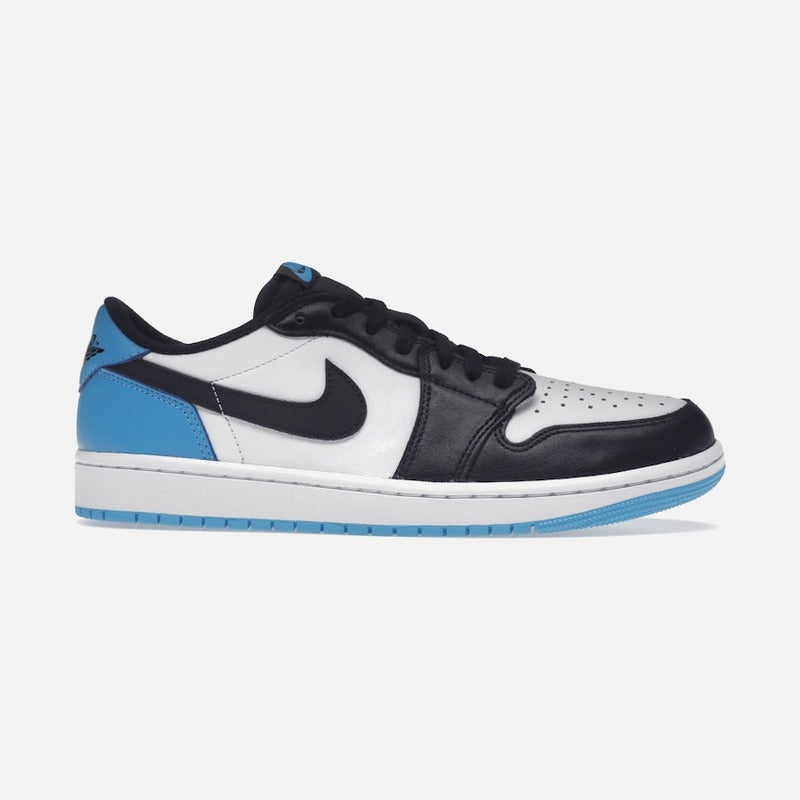jordan 1 retro low og black dark powder blue