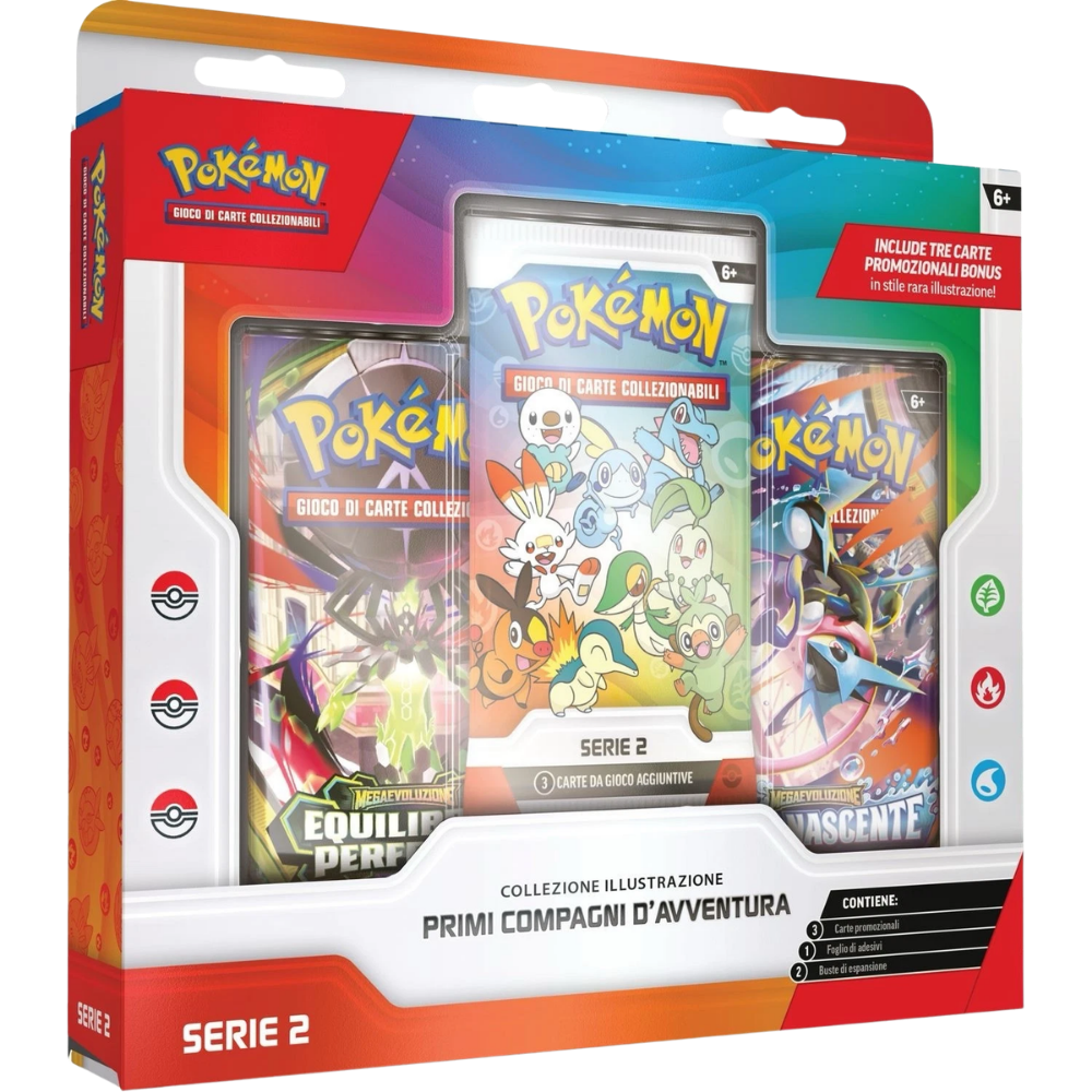 Pokémon First Partner Illustration Collection Series 2 - ITA
