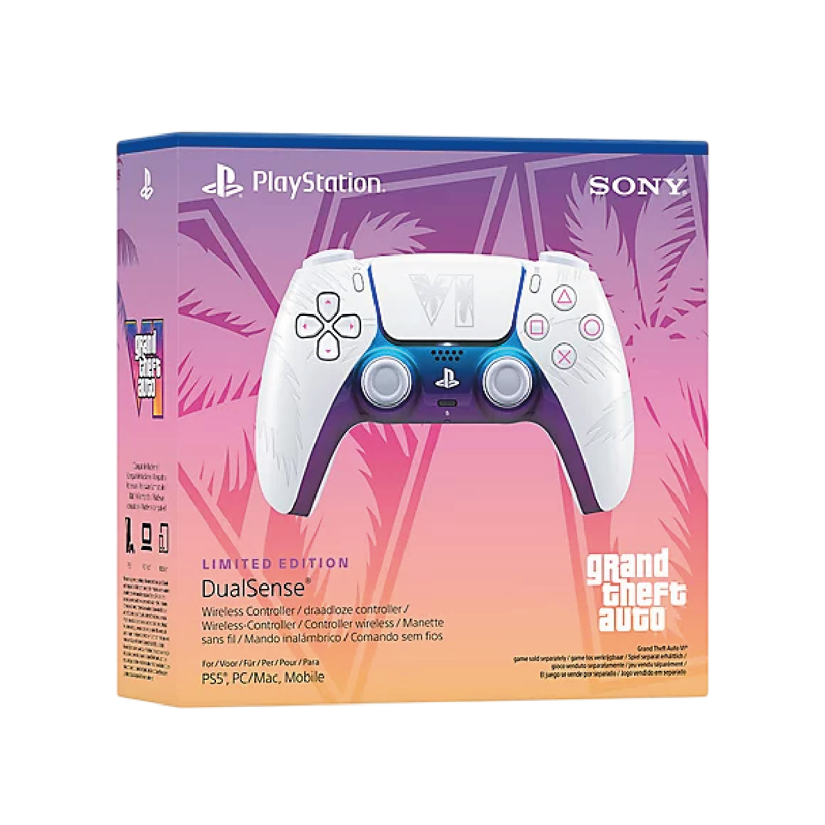 Controller wireless DualSense® PS5 – Grand Theft Auto VI White