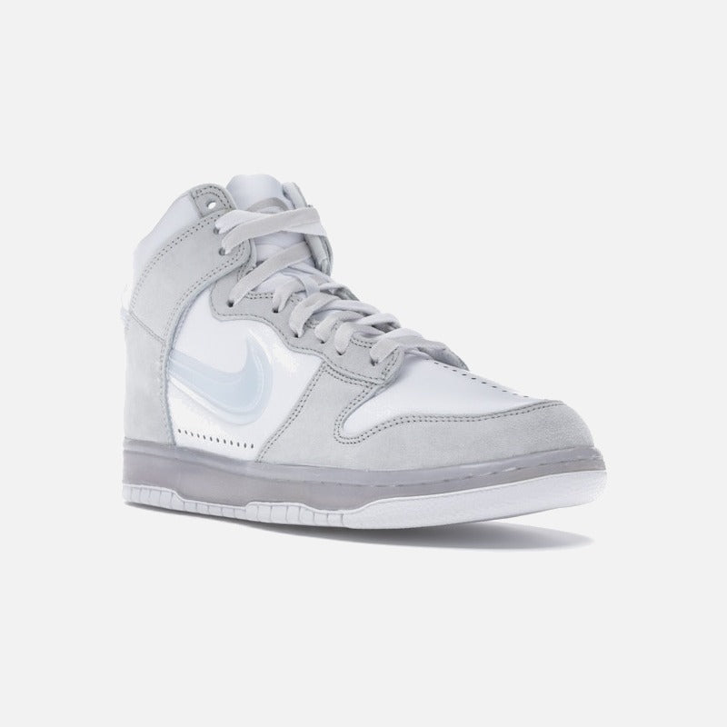 nike dunk high slam jam white pure platinum