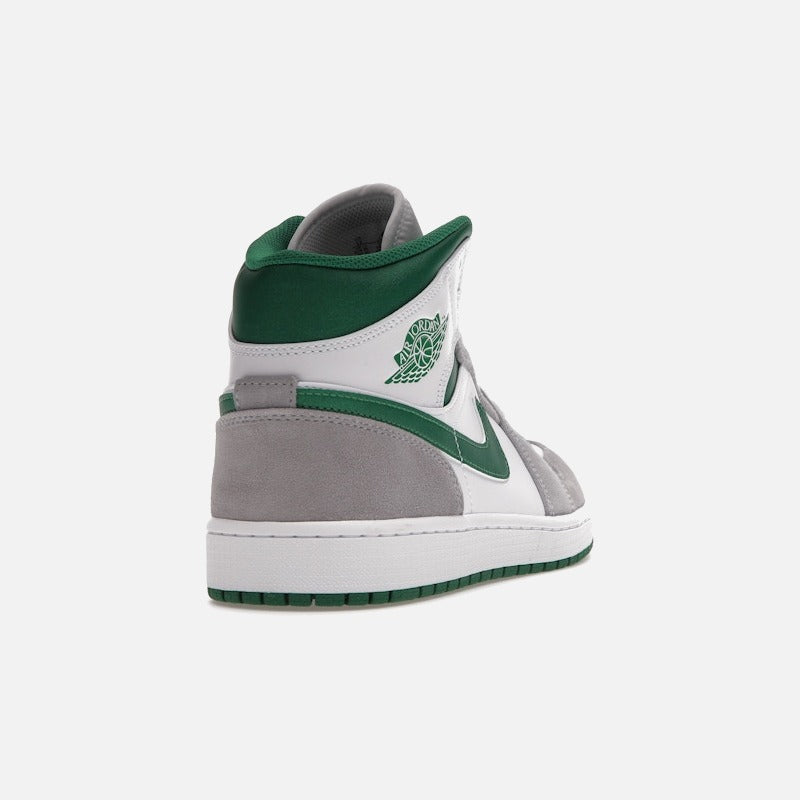 Jordan 1 mid grey green