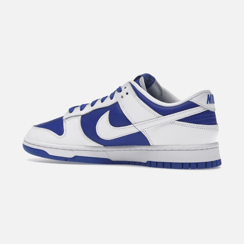 nike dunk low racer blue white