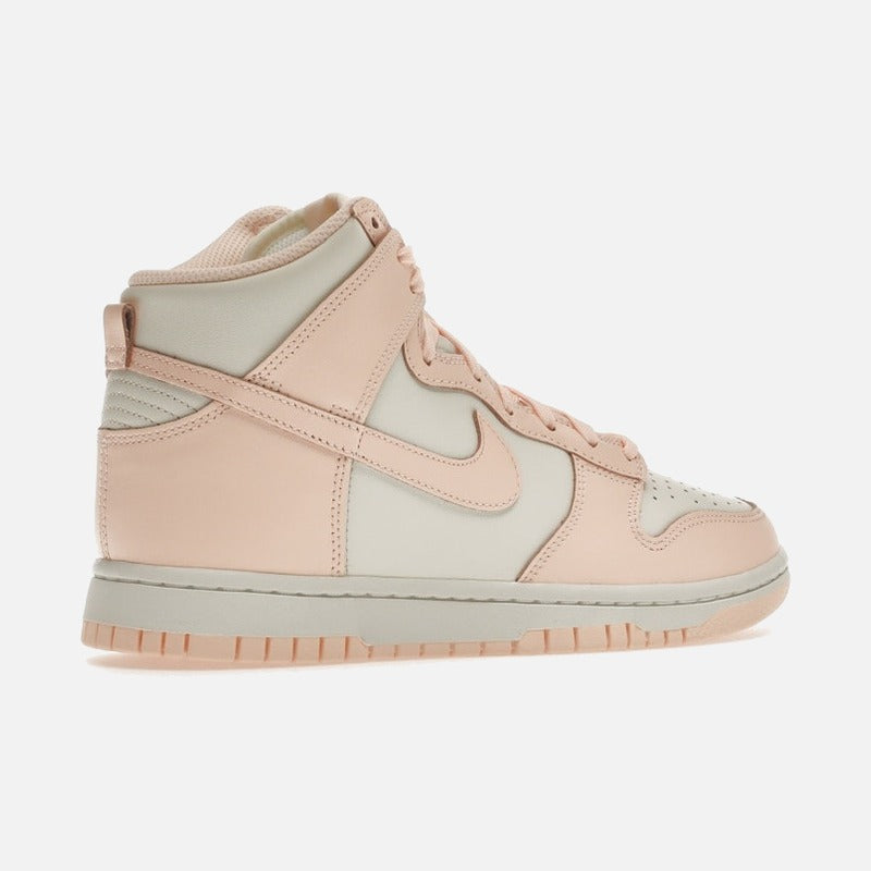 nike dunk high sail crimson tint (w)