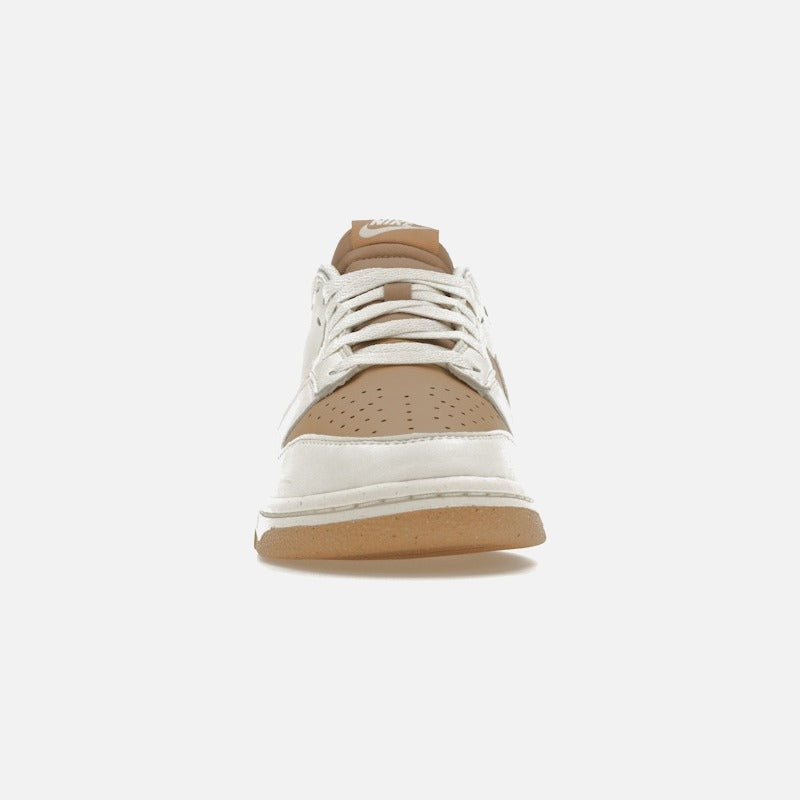 nike dunk low next nature beige sail