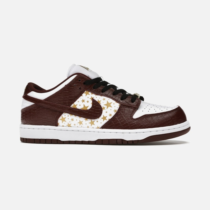 nike sb dunk low supreme stars barkroot brown (2021)