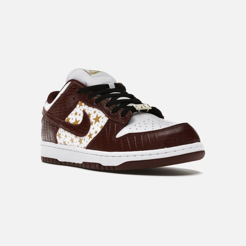 nike sb dunk low supreme stars barkroot brown (2021)