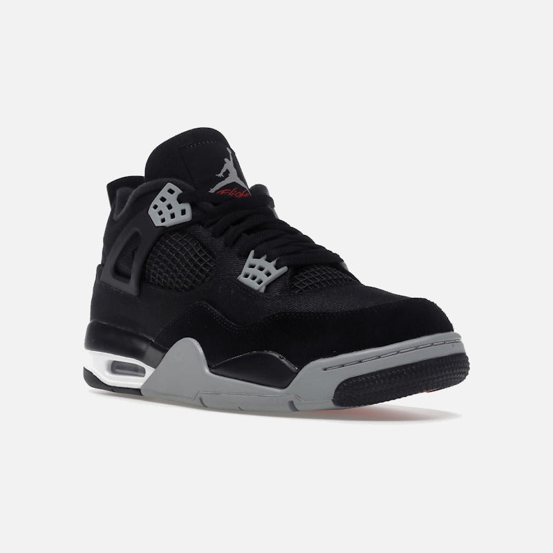 Jordan 4 retro se black canvas