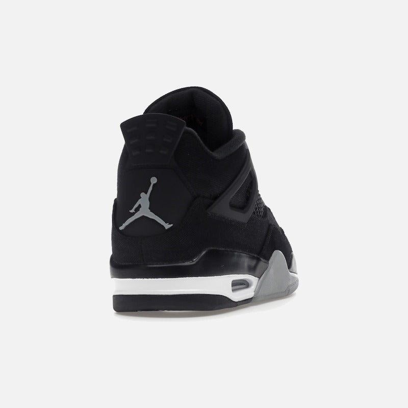 Jordan 4 retro se black canvas