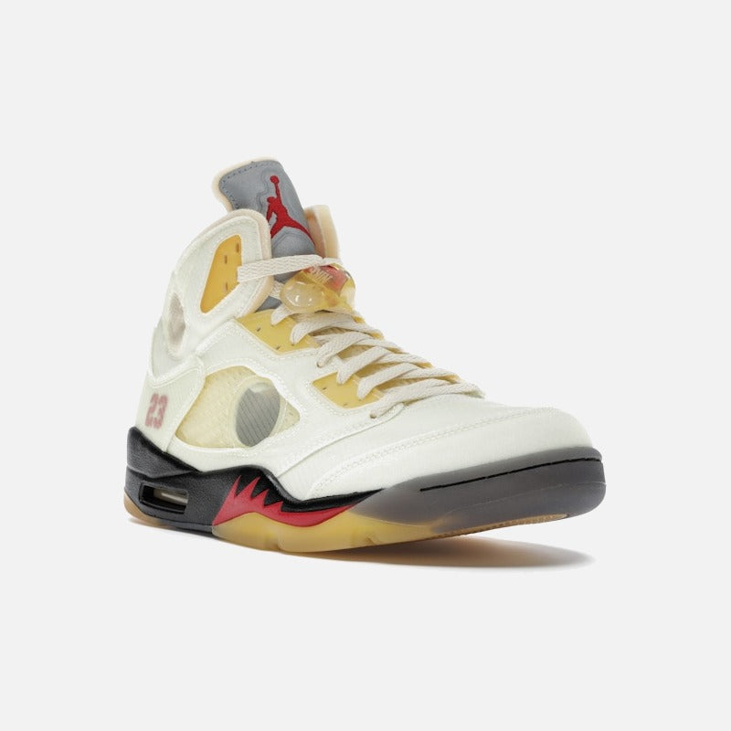 Jordan 5 retro off-white sail